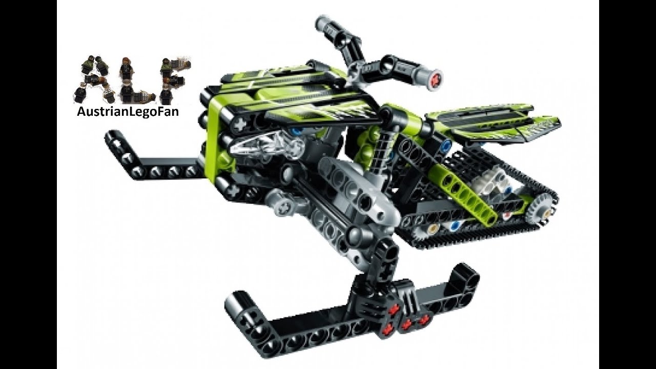 Lego Technic 42021 Snowmobile / Schneemobil - Lego Speed Build Review