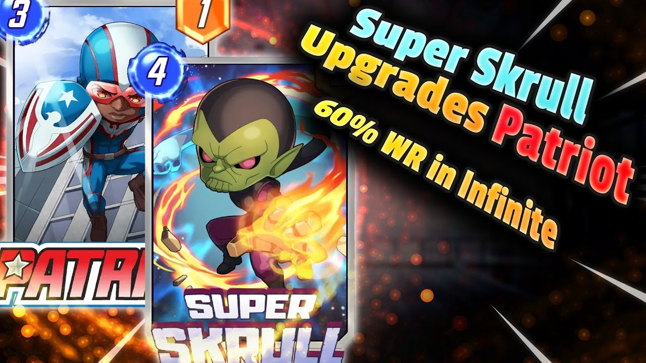 Super Skrull Has A Home! Patriot Is CRAZY Consistent! 60 Winrate in Infinite! Marvel Snap Series 5