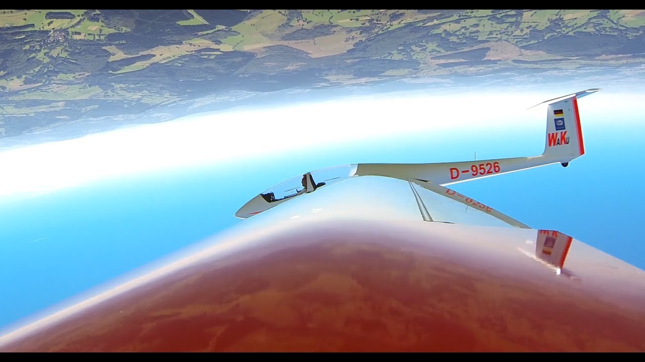 Kunstsegelflug Segelflugschule Wasserkuppe 2016 ASK 21