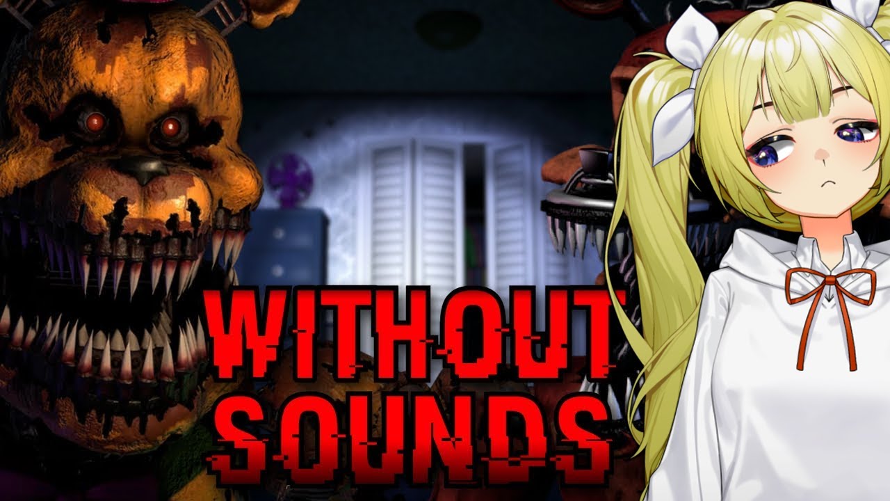 Is It POSSIBLE to Beat Five Nights at Freddy's 4 WITHOUT Sound? (Reaction)
