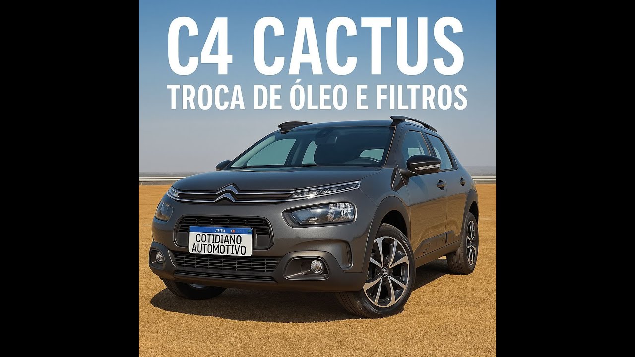 C4 Cactus 2022 1.6 Automático Troca de Óleo e Filtro de Combustível