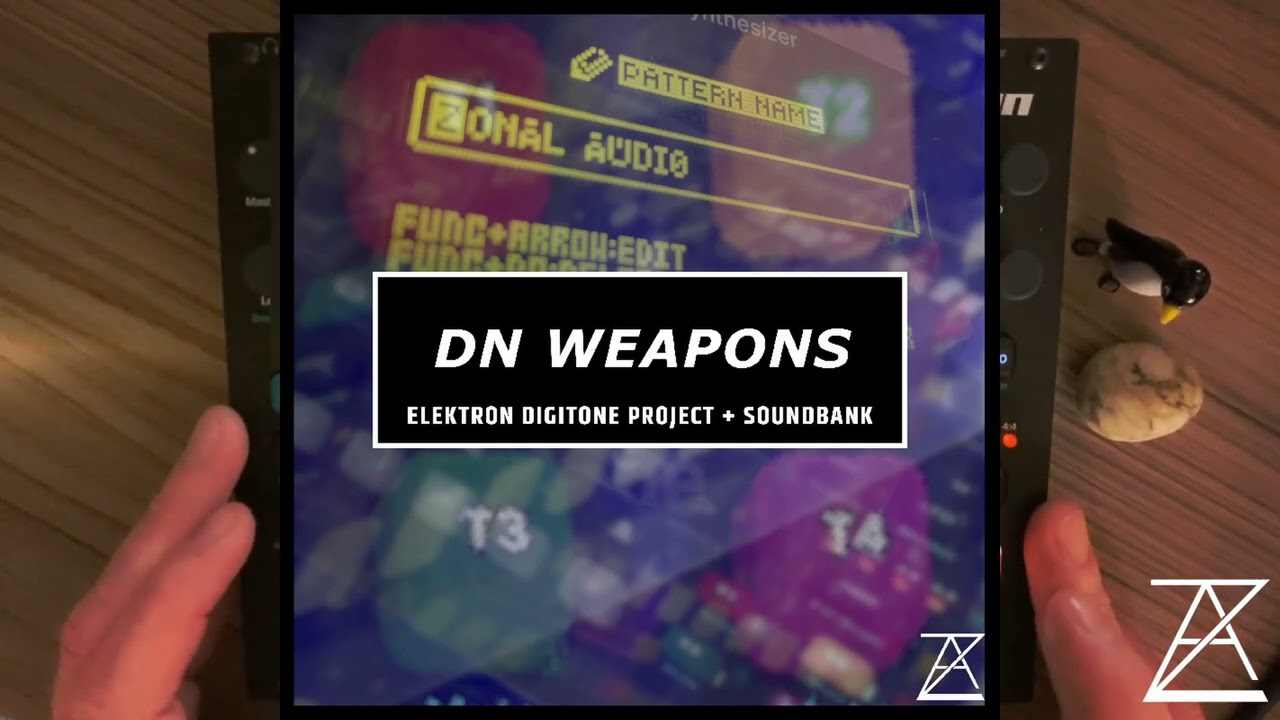 Elektron Digitone Sound Design, Workflow and Sequencer Tips - DN Weapons From Zonal Audio