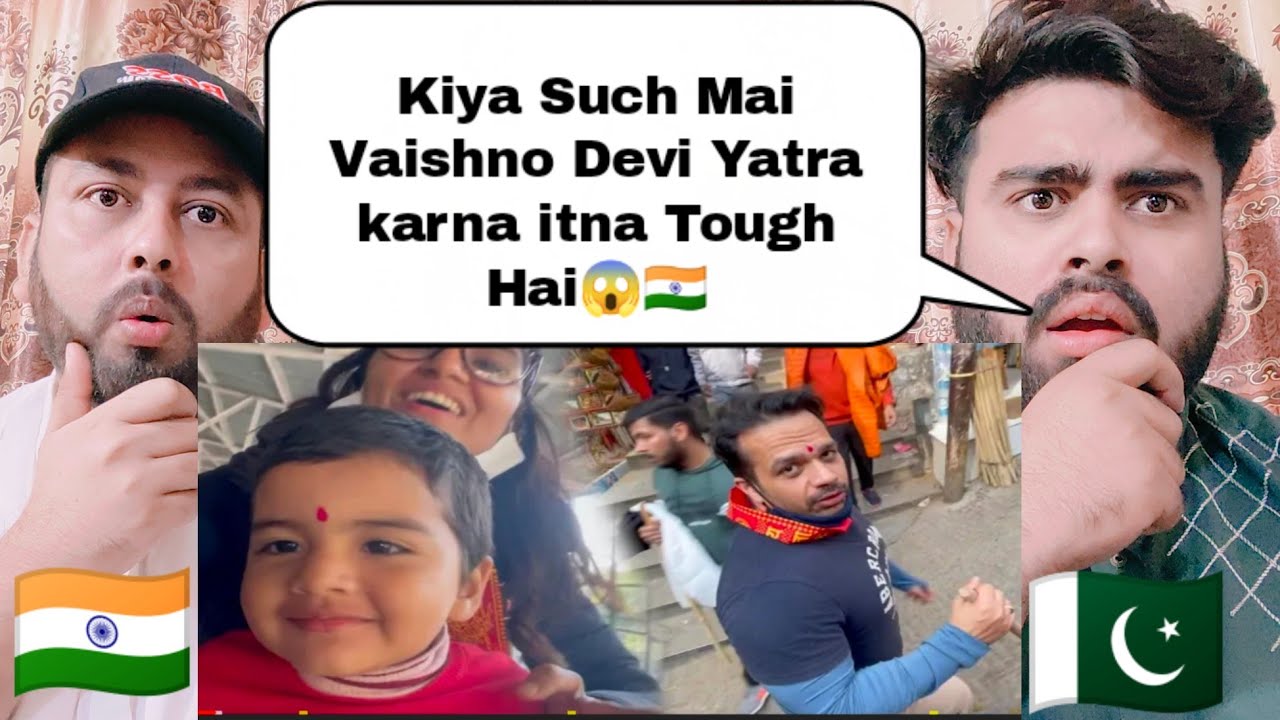 Vaishno Devi Yatra By Flying Beast | Reaction By | Pakistani Real Reactions |
