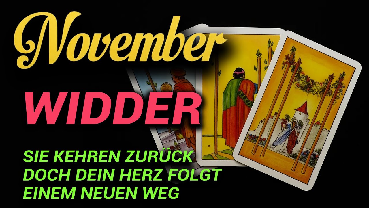 Widder ☀️ Sie Kehren Zurück Doch Dein Herz Folgt Einem Neuen Weg ☀️