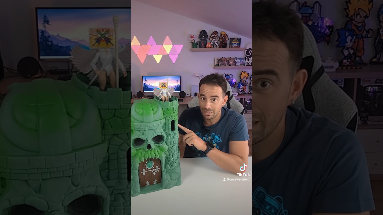 il nuovo Castello di Grayskull di He-Man! #heman #grayskull #mastersoftheuniverse #giochi #anni80