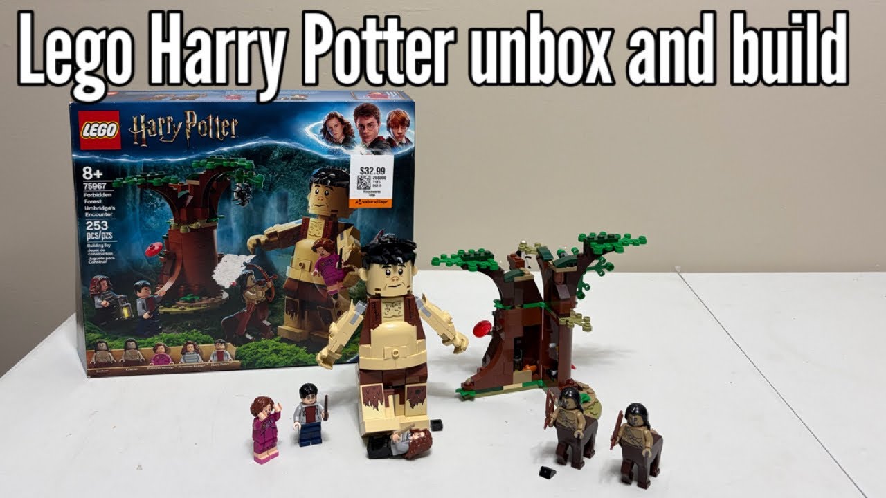 Давайте соберём набор Lego по мотивам Гарри Поттера!