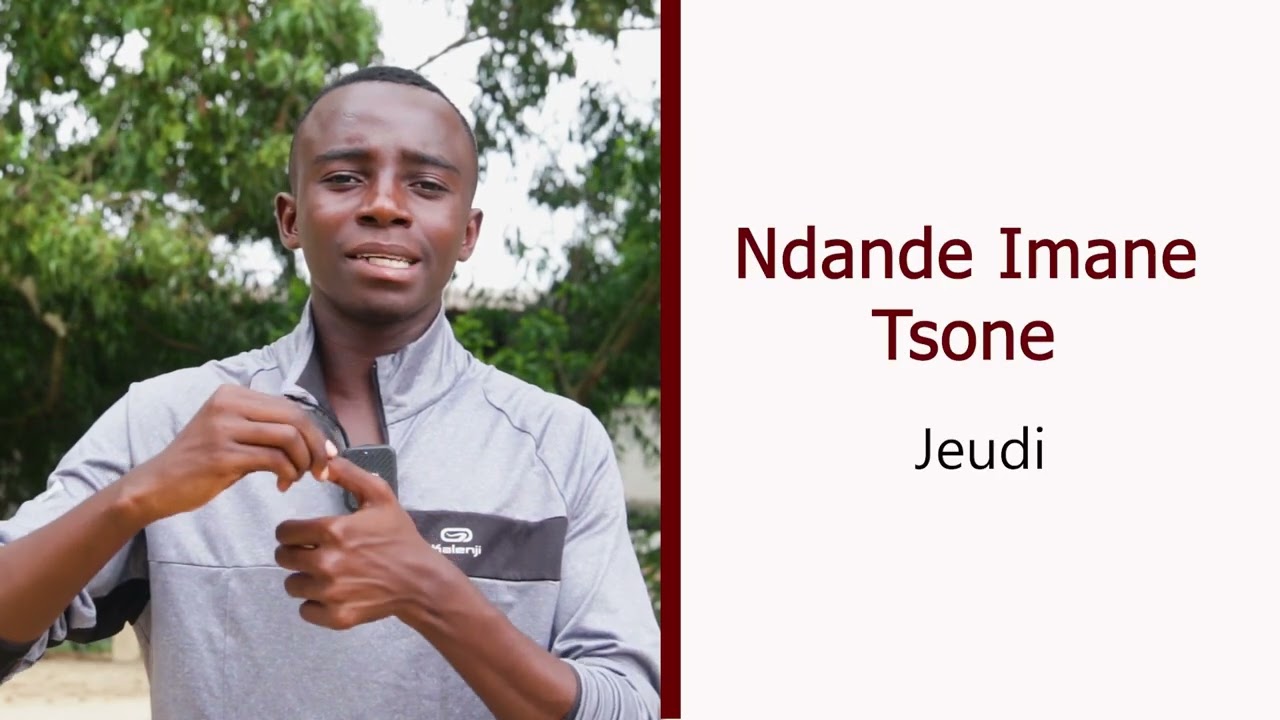 Les jours de la semaine en langue yipunu 🇬🇦🇨🇬🇨🇩