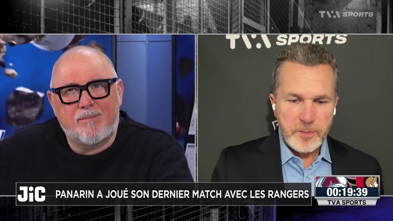 «JiC» : Artemi Panarin a joué son dernier match avec les Rangers