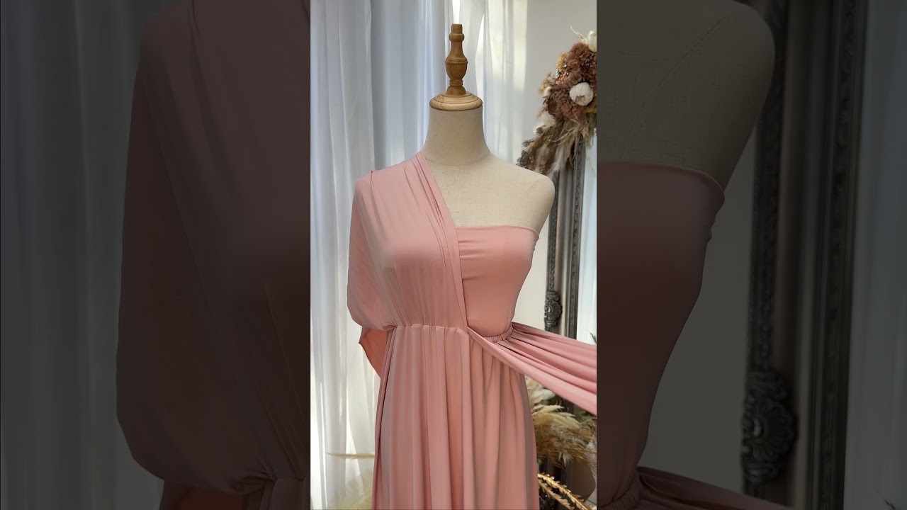 Mannequin Tutorial &ndash; Styling the Infinity Dress with a Matching Tube 👗✨