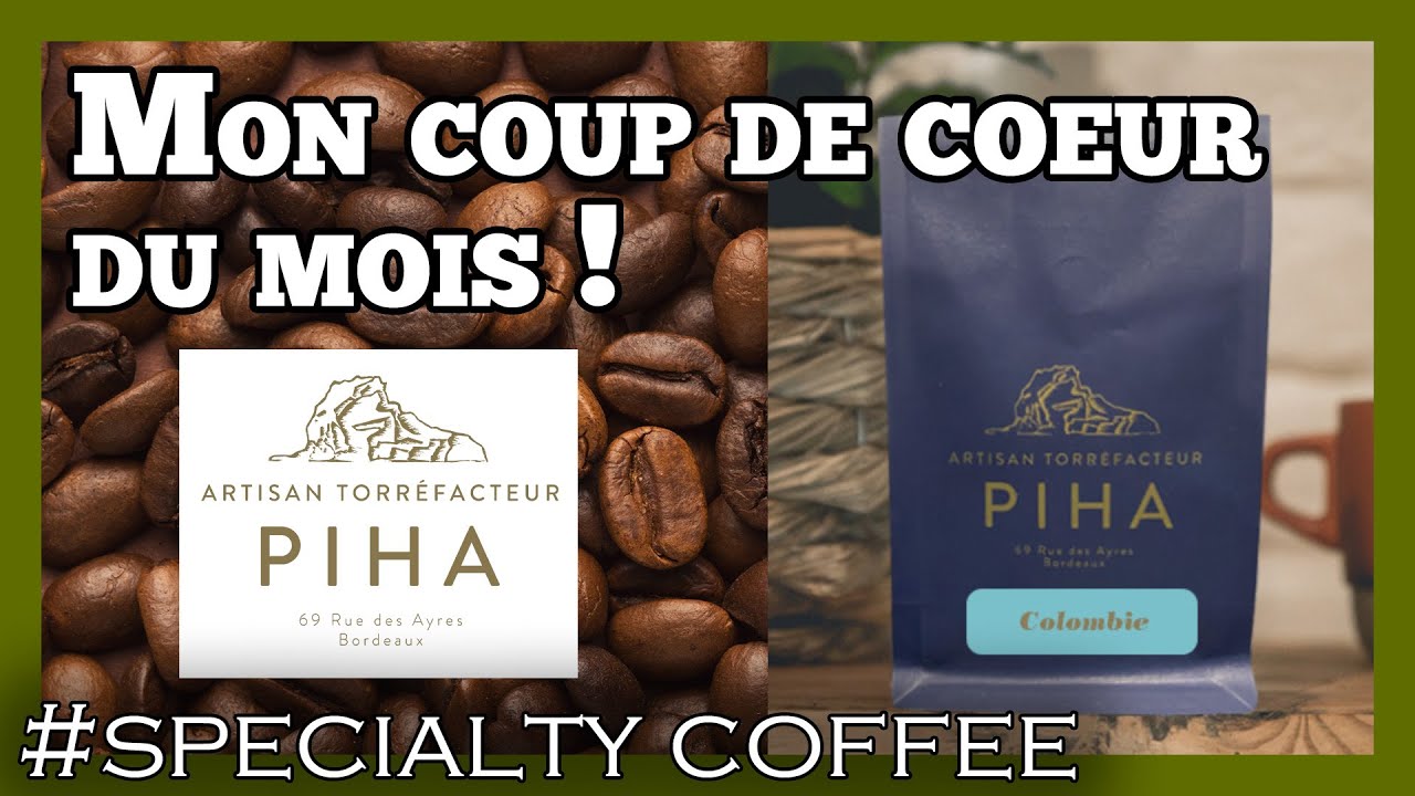 Mon café du mois : le TRES DRAGONES de chez Café Piha à Bordeaux (un café de Colombie)