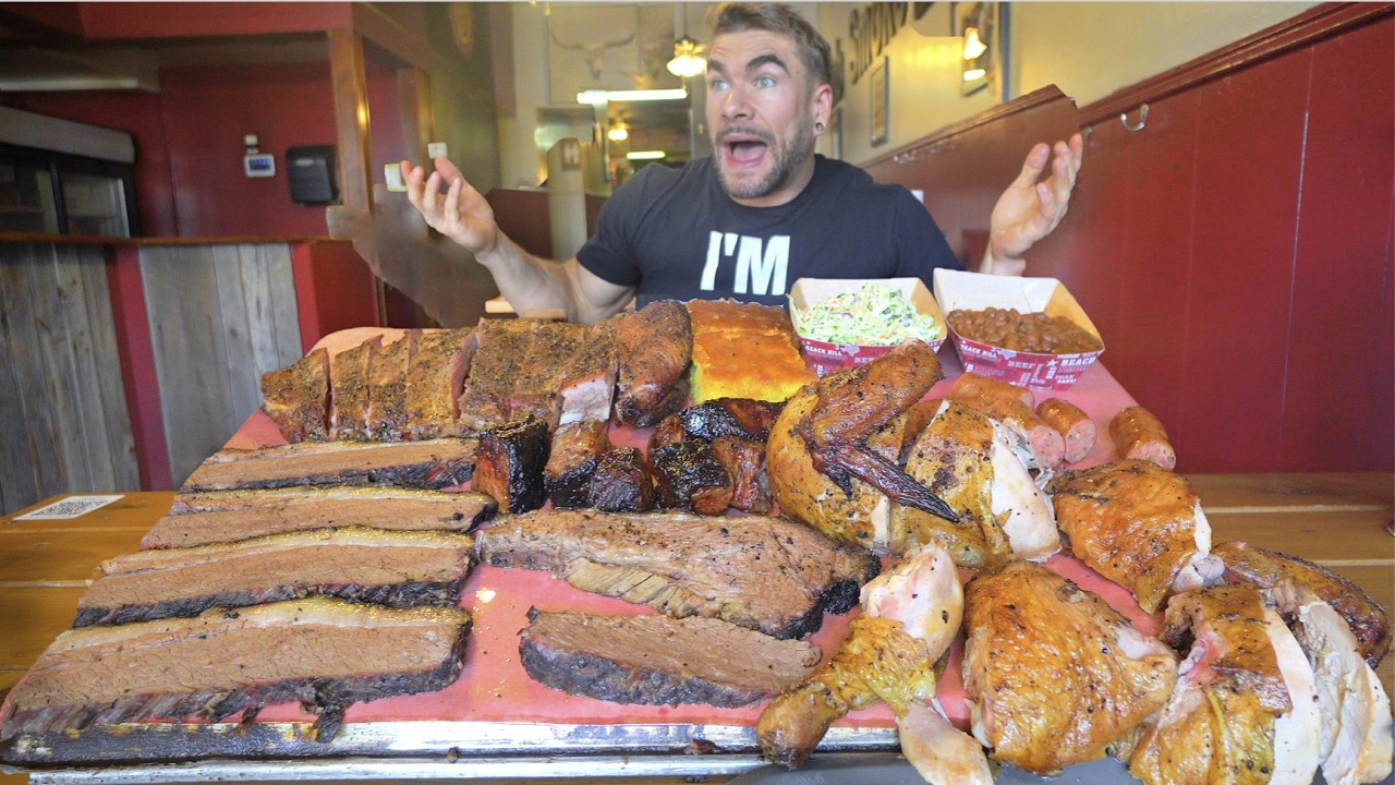 FAIL AND PAY $350 FOR THE BIGGEST TEXAS BBQ CHALLENGE IN TORONTO | Joel Hansen