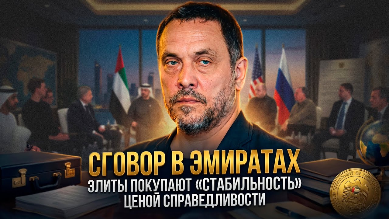 СГОВОР В ЭМИРАТАХ: Тайная сделка США и России за спиной народов | Максим Шевченко