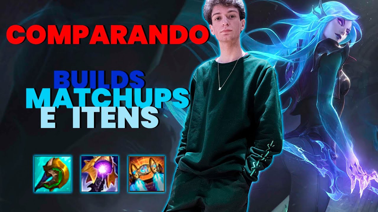 GUIA DE BUILDS E RUNAS PRA KATARINA ! -ft. Guizorpet