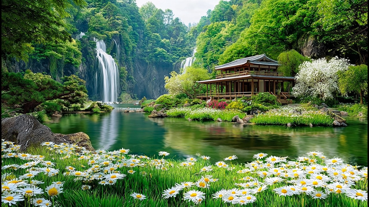 Music therapy 🌿Soothes the nervous system and refreshes the soul, relaxing