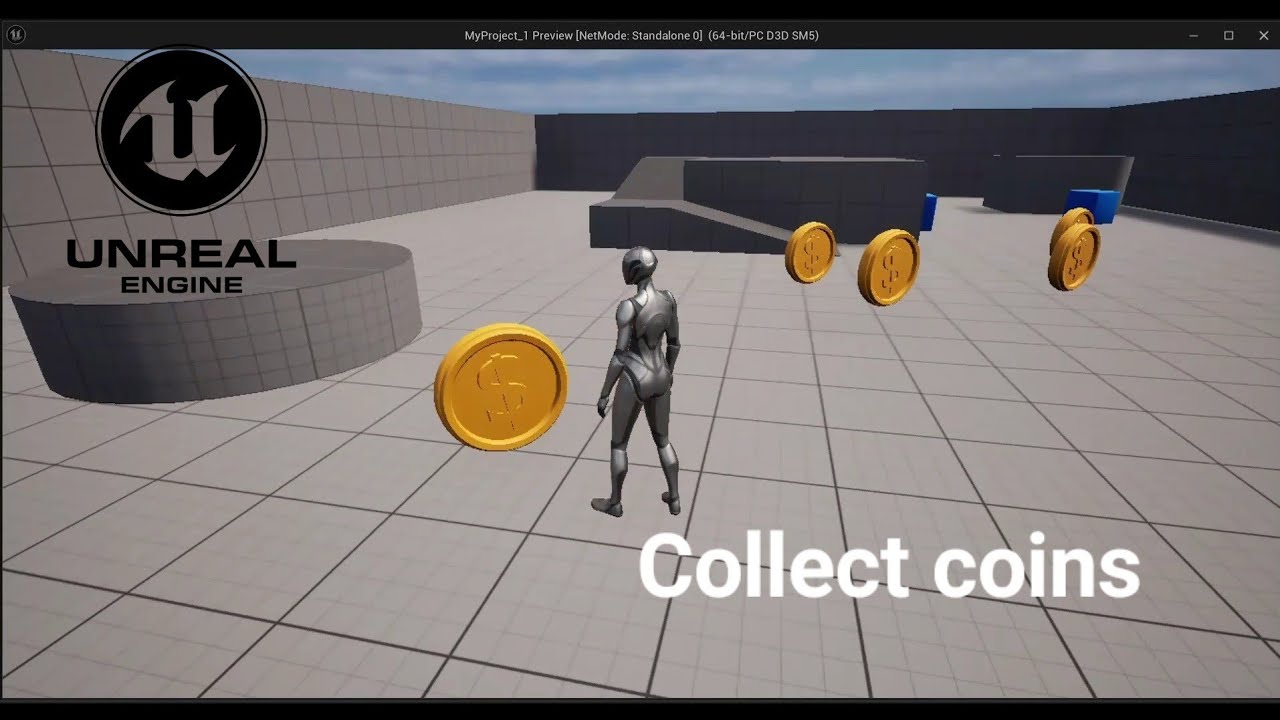 How to Create a Coin Collection System in Unreal Engine 5 | Beginner tutorial.