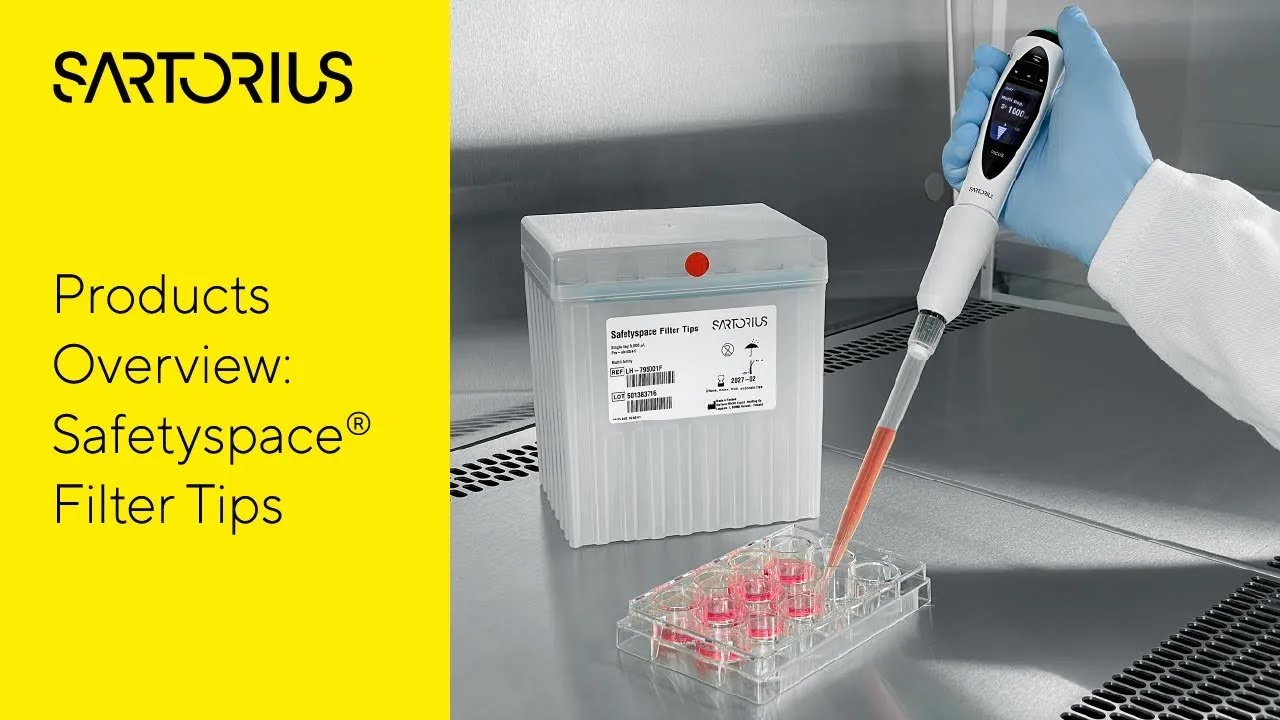 Maximizing Pipetting Precision: Sartorius SafetySpace® Filter Tips for Contamination-Free Lab Work