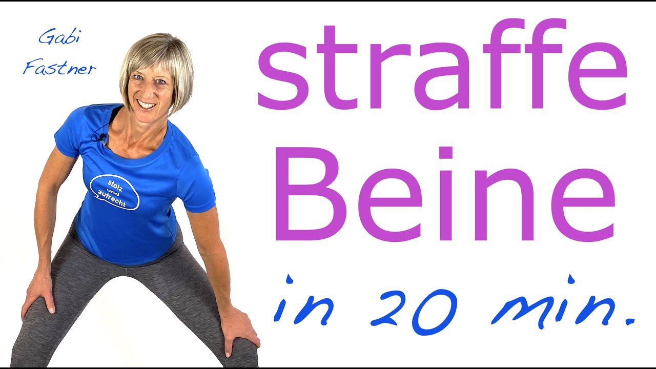 ▶️ 20 min. für straffe Beine | ohne Geräte, im Stehen