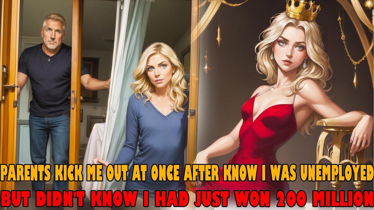 Parents Kick Me out at Once After Know I Was Unemployed, But Didn't Know I Had Just Won 200 Million