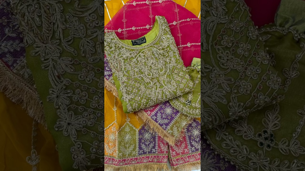 Mehendi Dress Design✨ 