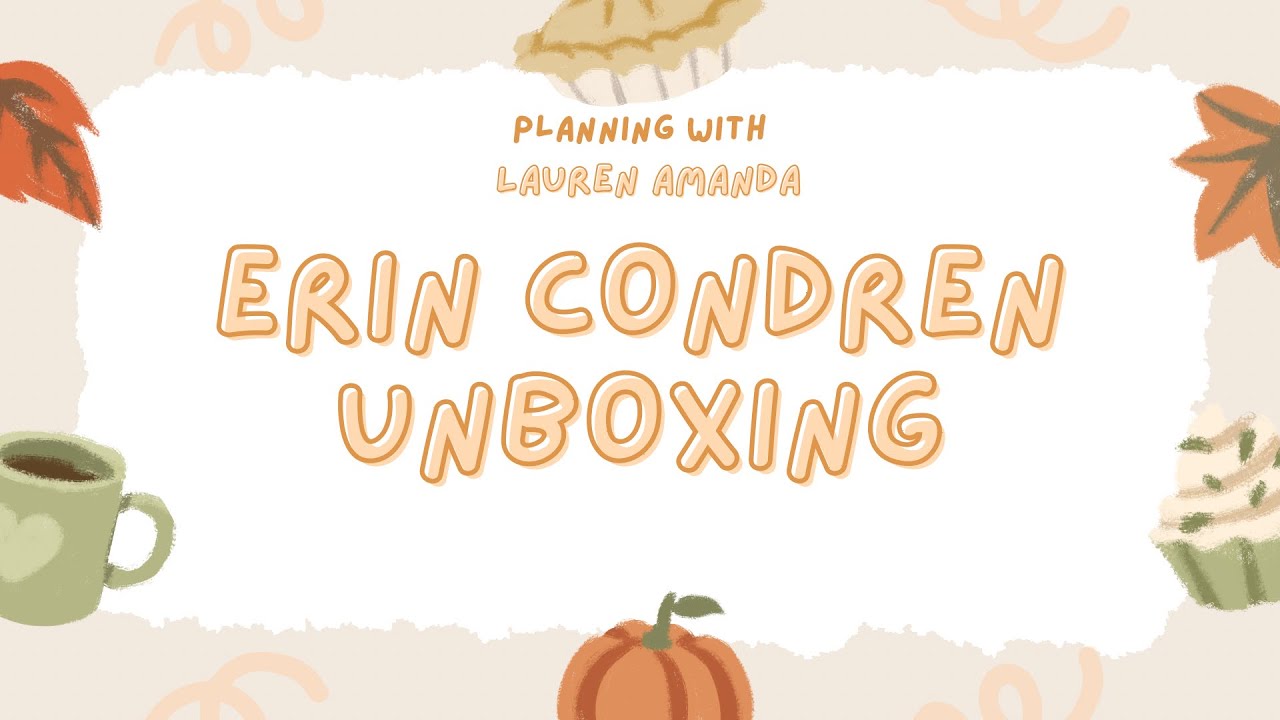 Erin Condren Focused Planner!