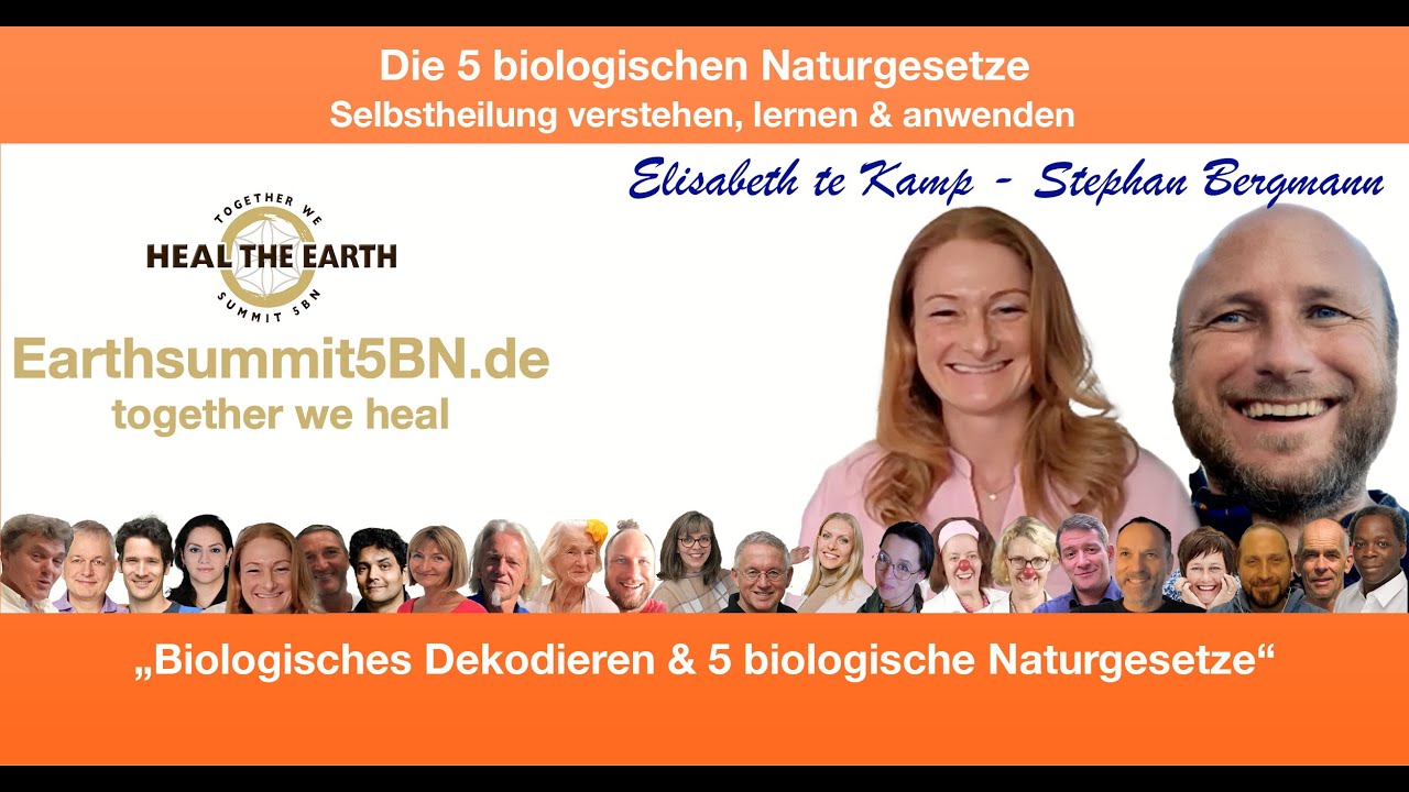 Biologisches Dekodieren  & 5 biologischen Naturgesetze - Stephan Bergmann fragt Elisabeth te Kamp