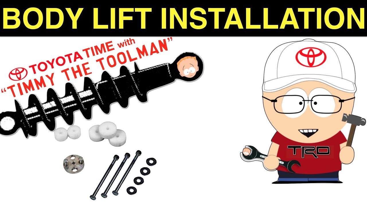 Body Lift Installation on a Toyota 4Runner