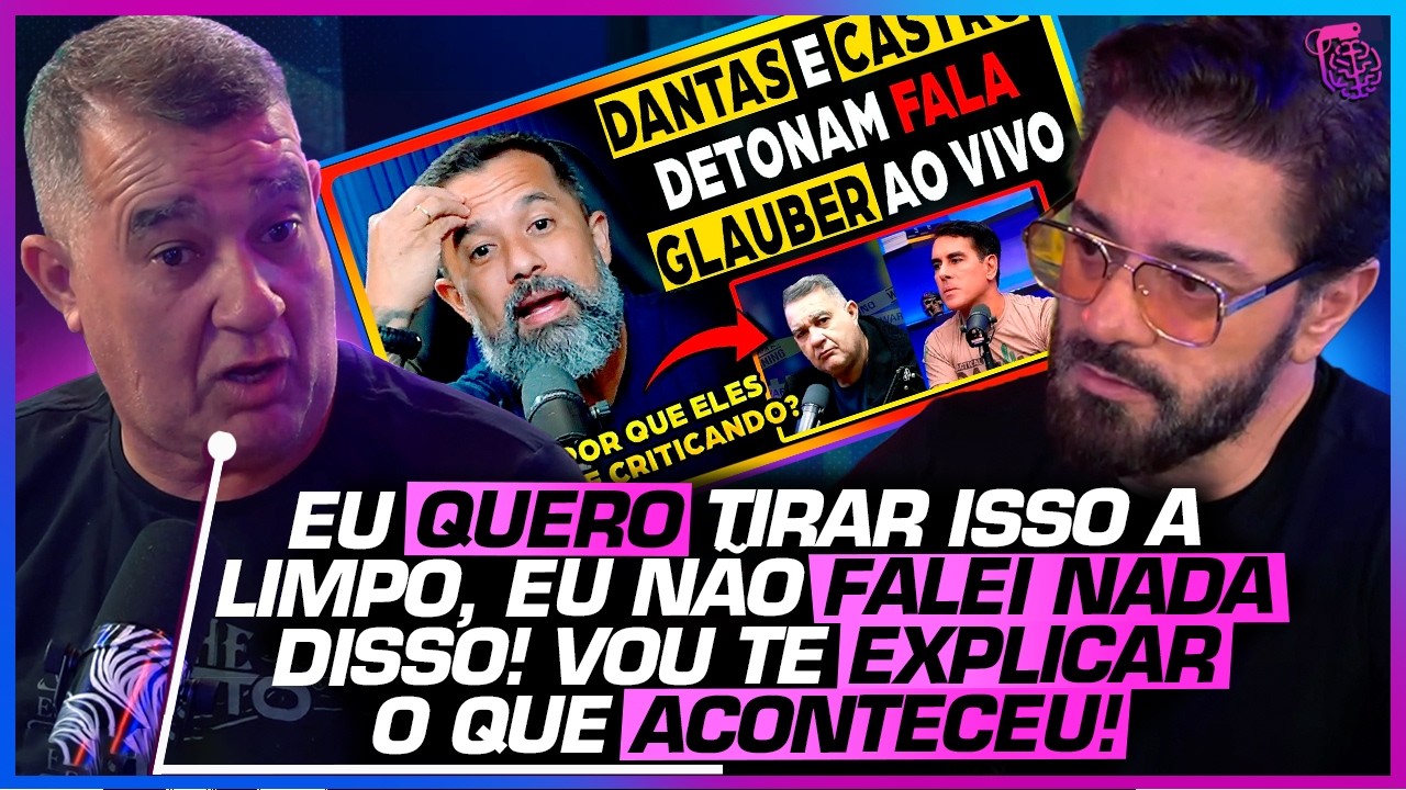 A VERDADE sobre a TRETA com GLAUBER - SARGENTO CASTRO E SARGENTO NANTES