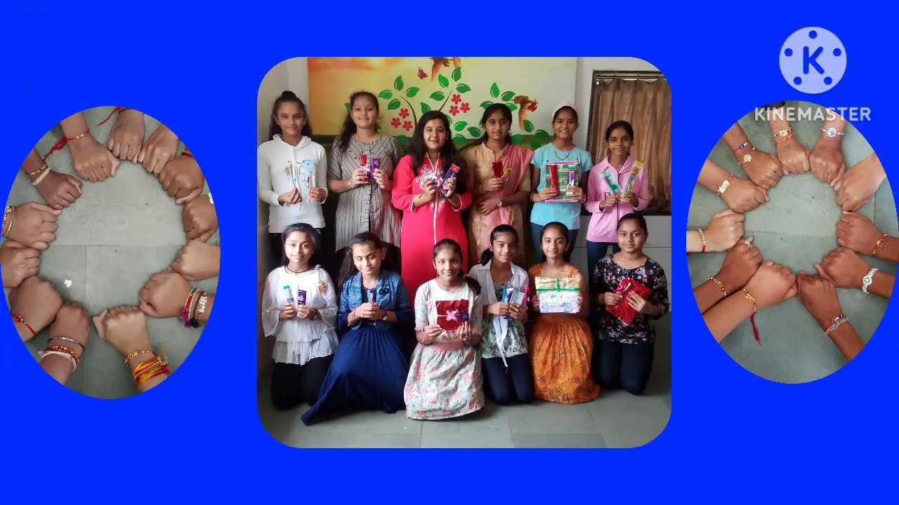 Rakhi Celebration in Purusharth School Secondary Section