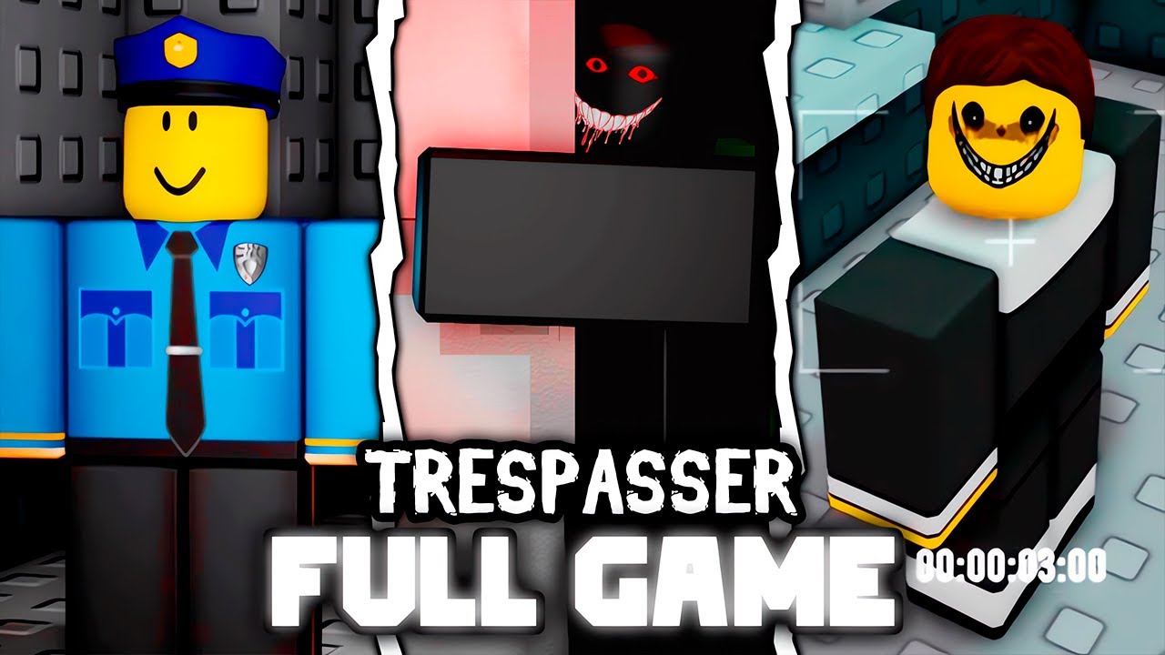 Trespasser [Map 1: The Hotel] - (Full Walkthrough) - Roblox