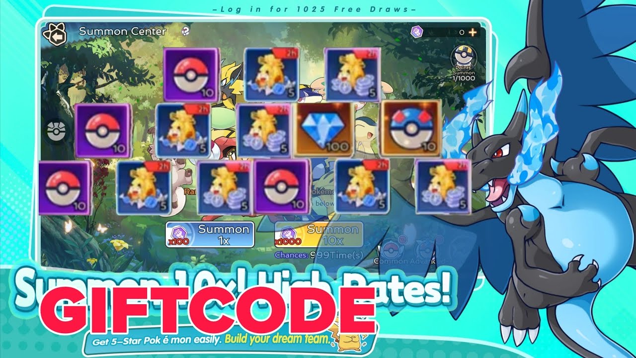PKM: The Power of Us & 5 Giftcode - How to redeem code