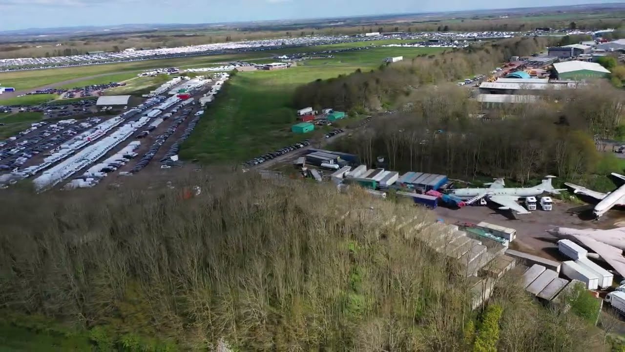 #4 Former RAF Bruntingthorpe from the sky