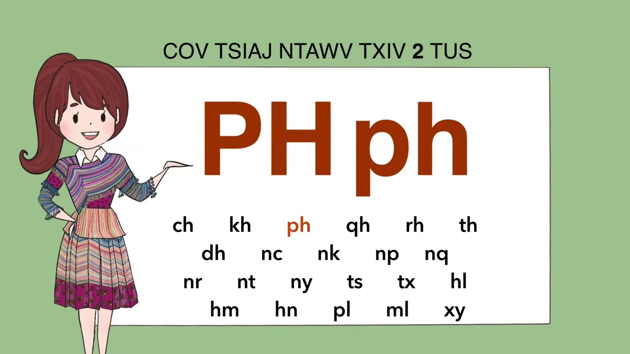 Zaj 1: Zaj lus piav qhia - Giới thiệu tiếng Mông