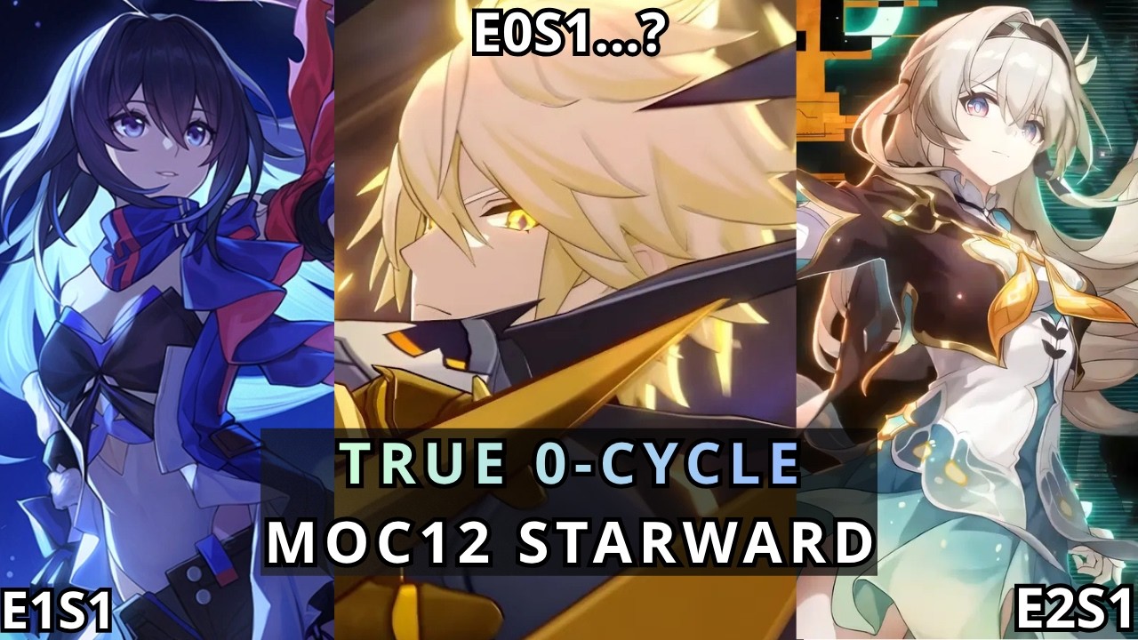 [HSR 4.3] E0 Phainon Can Still 0-Cycle? | Seele & Phainon & Firefly True 0-Cycle 4.3 MoC12 Starward
