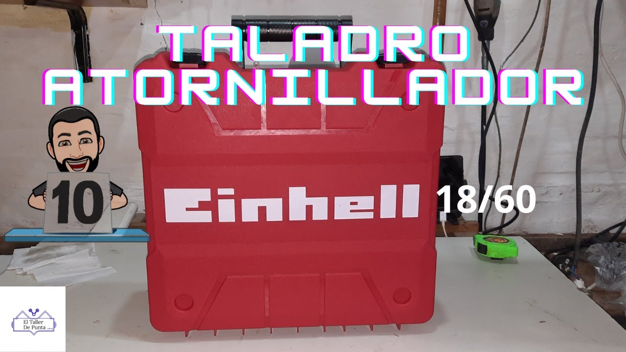 Taladro a bateria einhell 18/60 unboxin, primero usos y todo lo que tenes que saber.