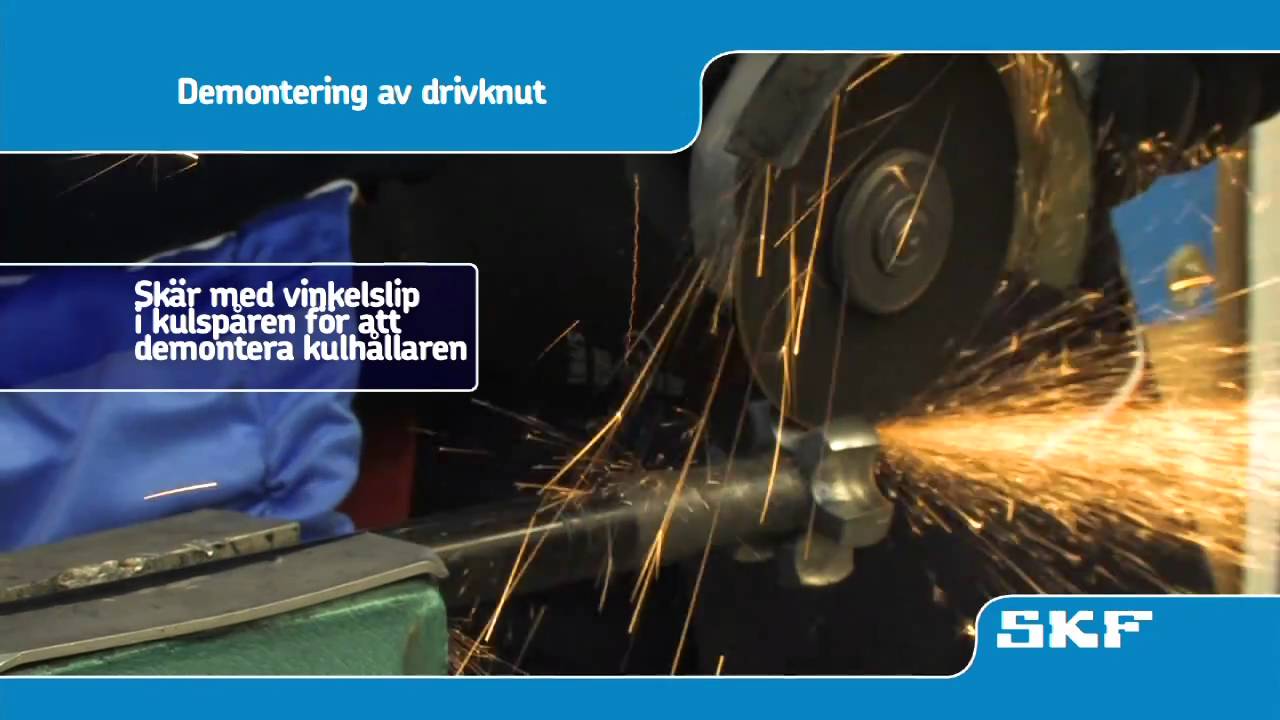 SKF Montering av den nya drivknuten Toyota Avensis 1.8 (VKJA 3867)