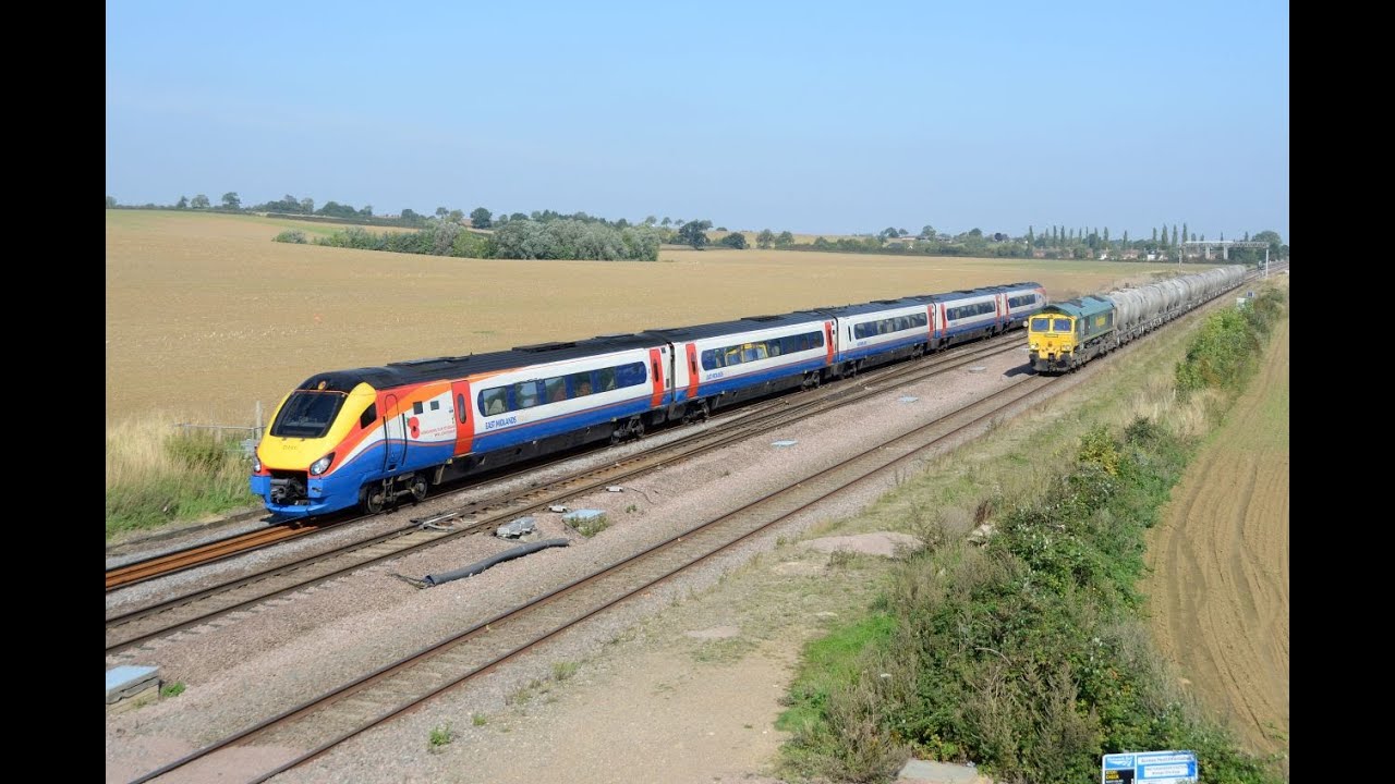 Two For One Special On Passing Trains In 2015   Part 2!