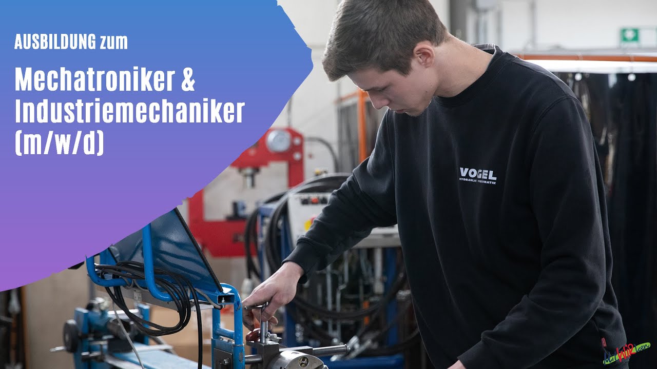 Ausbildung als Mechatroniker & Industriemechaniker (m/w/d) I Vogel Hydraulik-Pneumatik Senftenberg