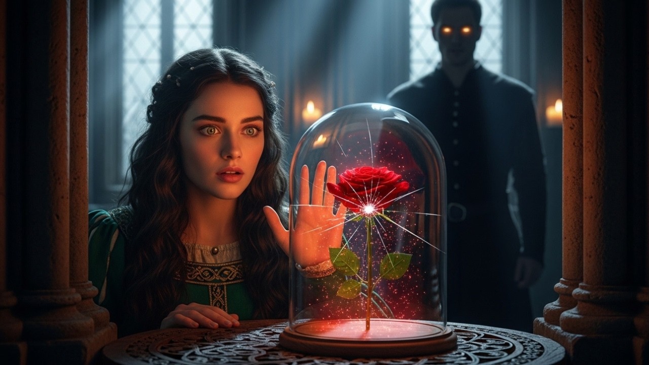 A Ômega Desastrada Furou O Dedo na Rosa Proibida do Rei Alfa - Agora Ela Não Consegue Mais Mentir!