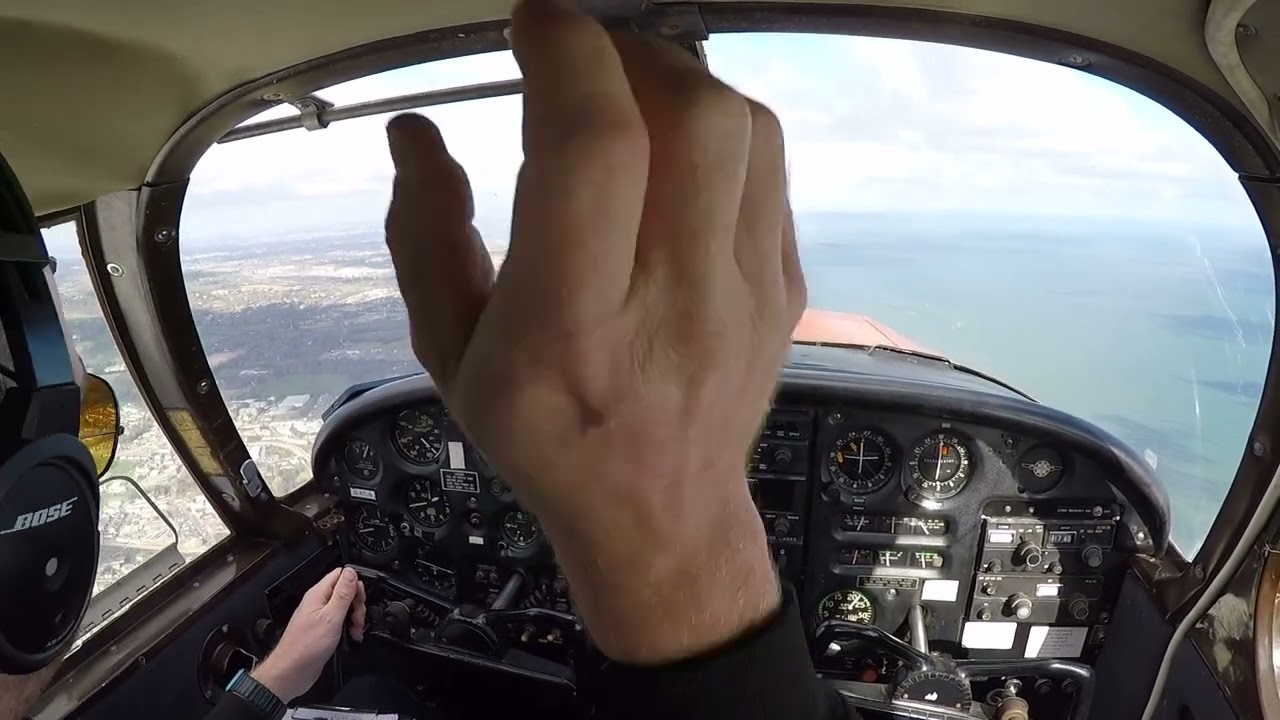 Piper PA28 - Landing in Dublin Weston most complex airspace in Ireland
