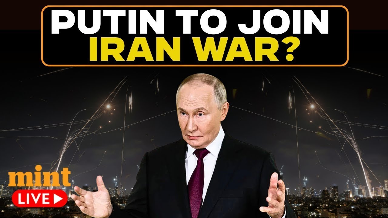 LIVE | Putin To Join Iran War On Same Day As Trump's Mega-Strike Plan! Russia's Master Plan Revealed