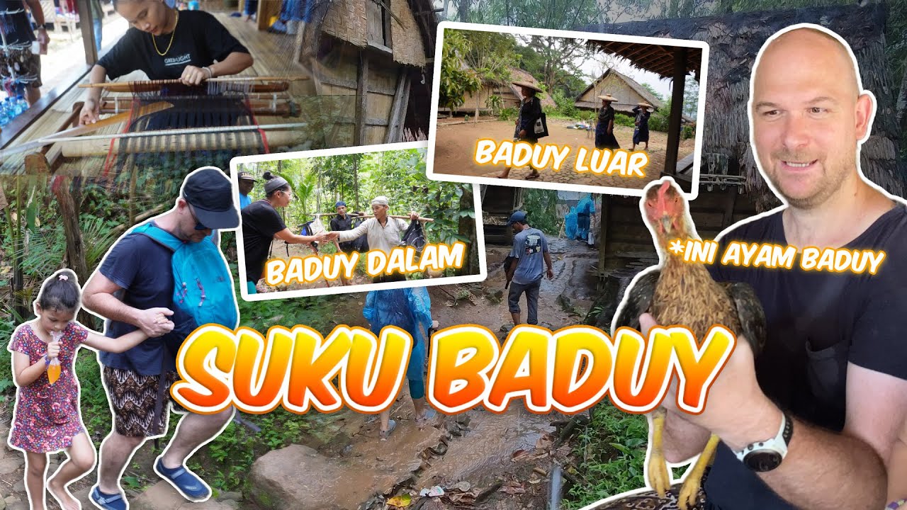 SUKU ASLI DI PEDALAMAN BANTEN !!! | Bapak bule pergi ke kampung suku baduy | #dailyvlog #jalanjalan