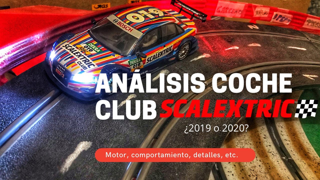 Análisis COCHE CLUB scalextric 2020/19 | Coche de SLOT