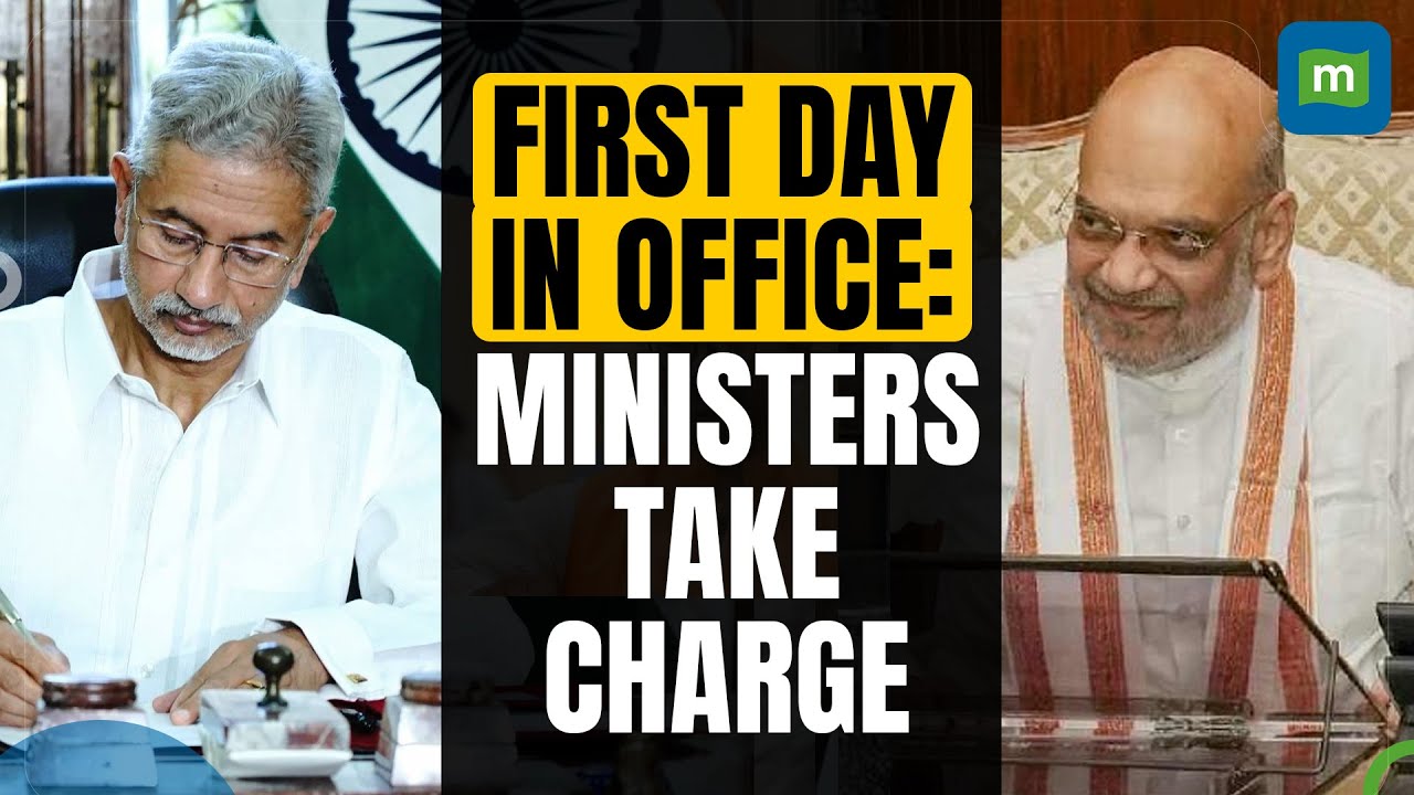 From Amit Shah To S Jaishankar, NDA Ministers In The Modi Cabinet 3.0 Took Charge Of Their Ministry