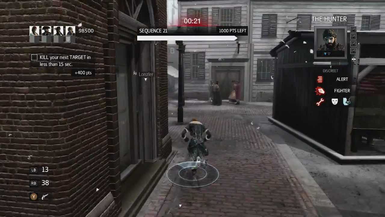 Assassin's Creed 3 Multiplayer - 4 Player Wolfpack Completed (