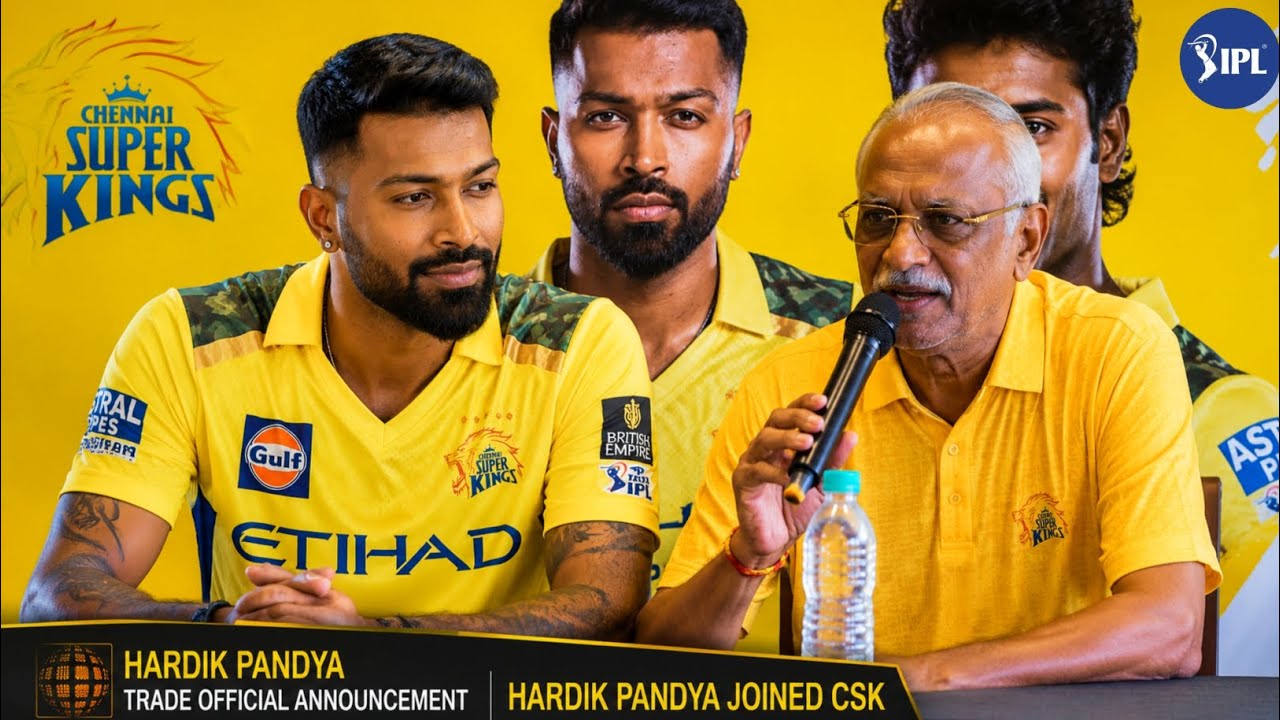 Hardik Pandya to CSK | Hardik to CSK Trade Official Announcement | IPL 2027 Trade Updates