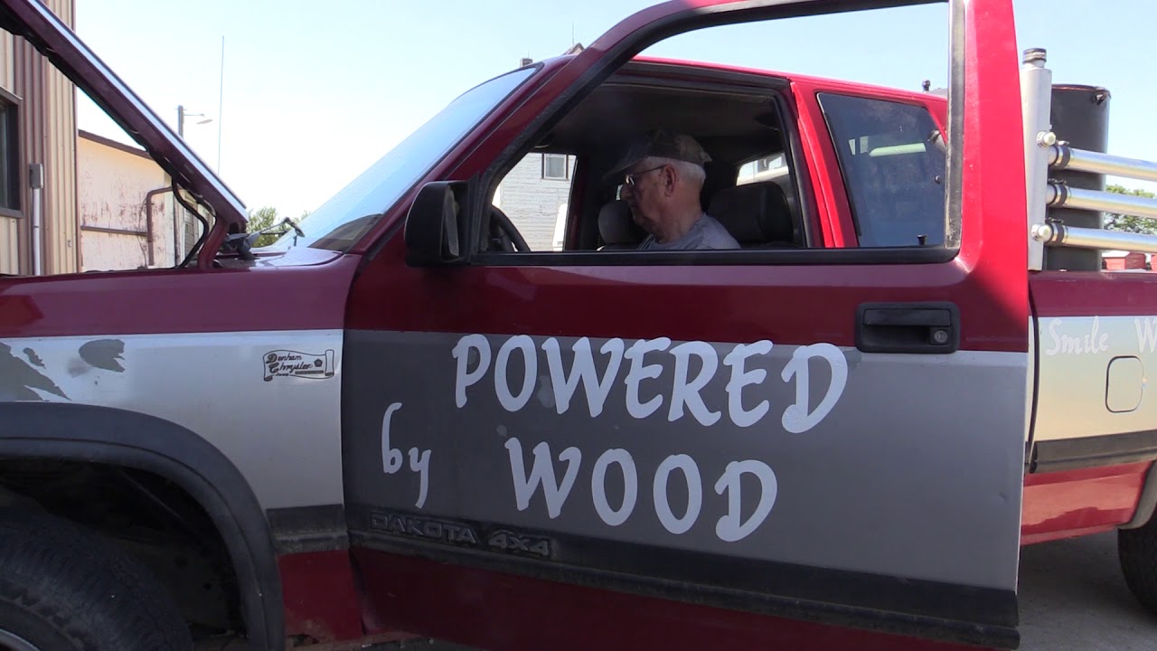Saskatchewan man builds wood-powered truck