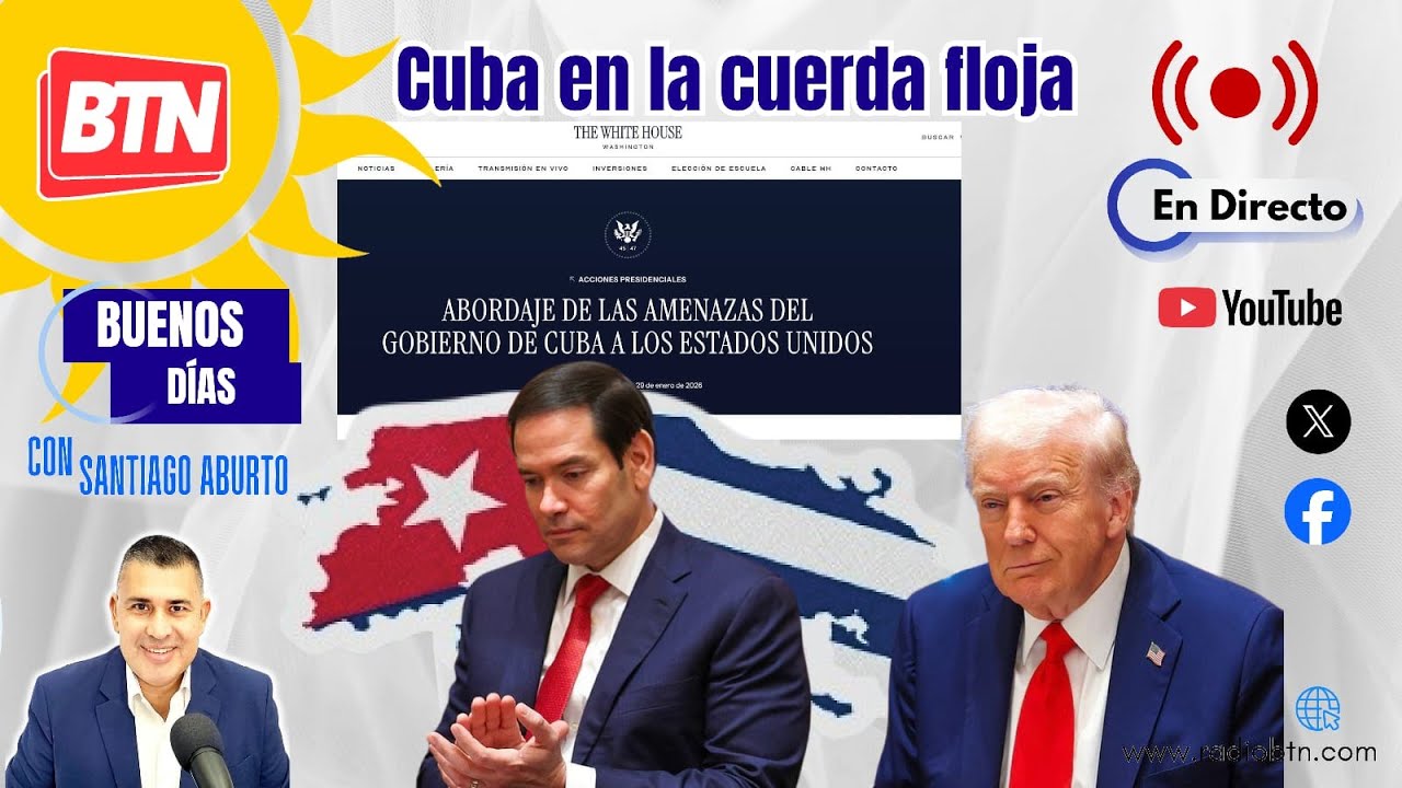 En Vivo: Cuba en la cuerda floja. 30 de Enero 2026.