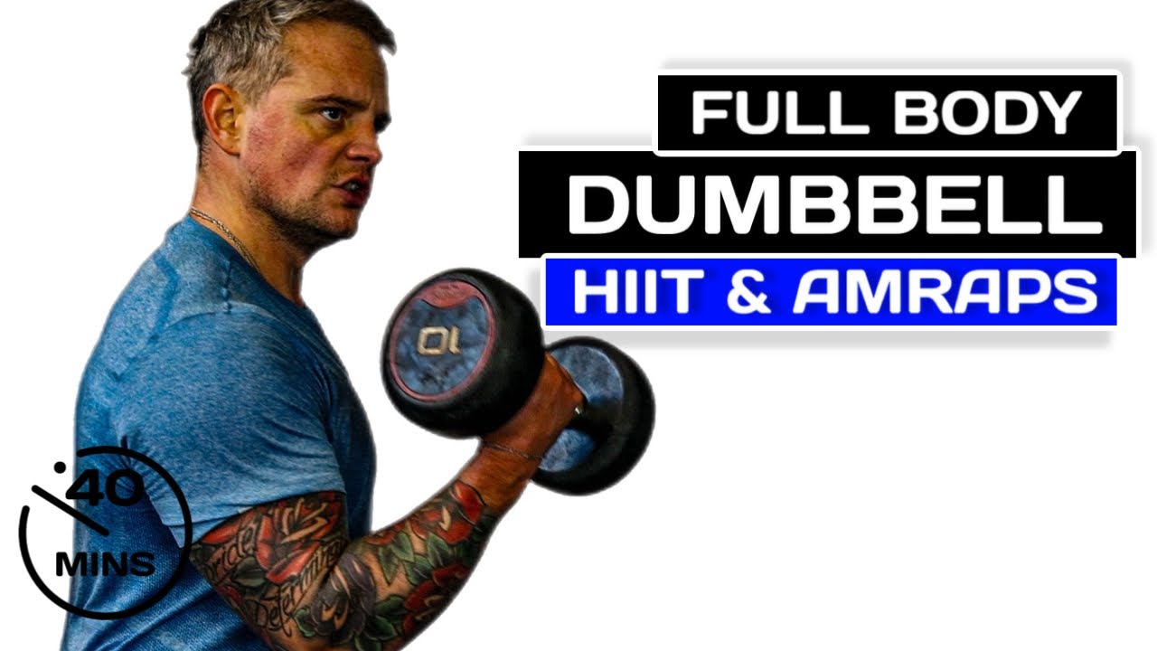 🔥BURN 600 Calories🔥Full Body DUMBBELL Workout | HIIT & AMRAPS