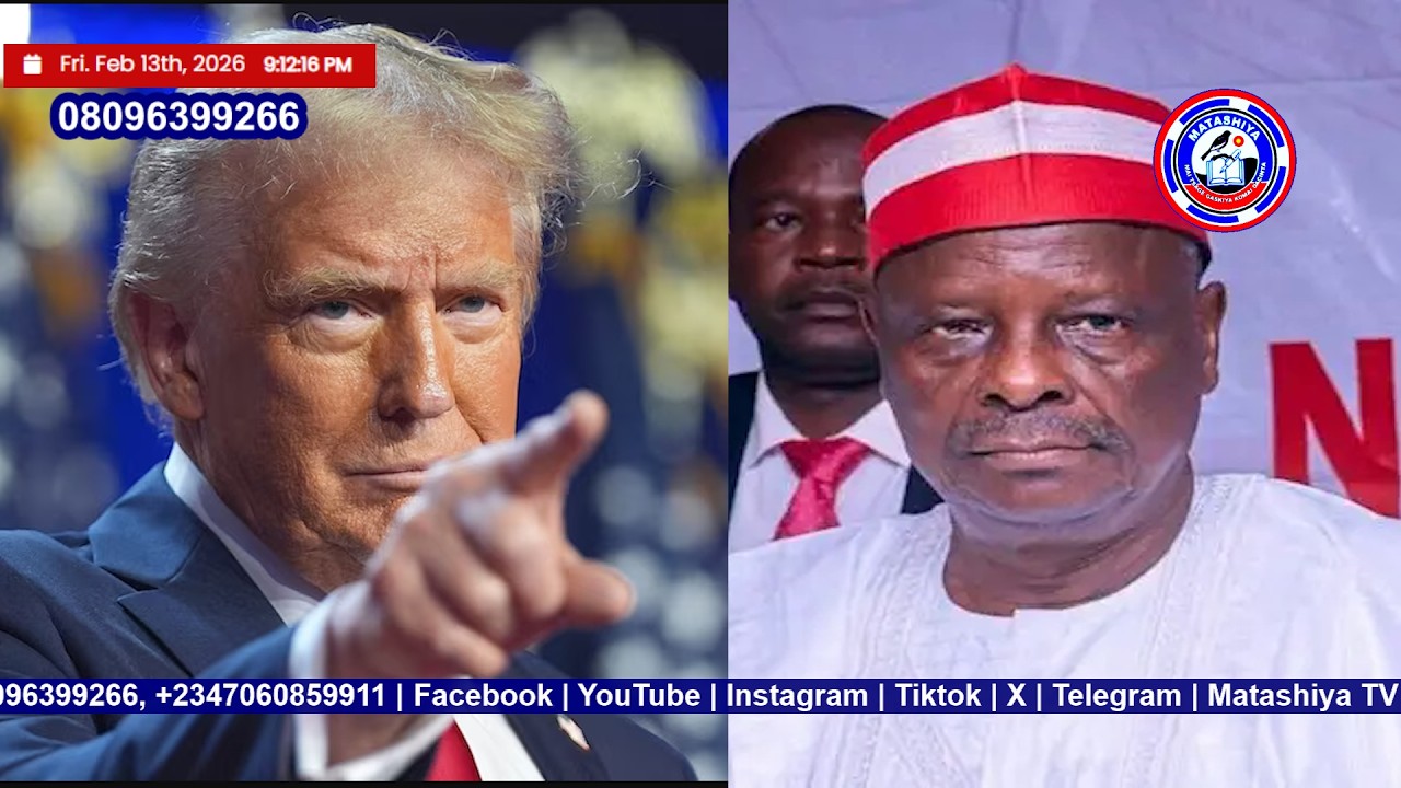 Me ya sa Amurka ke son sakawa Kwankwaso takunkumi? Ku Matso Mu Tattauna 08096399266