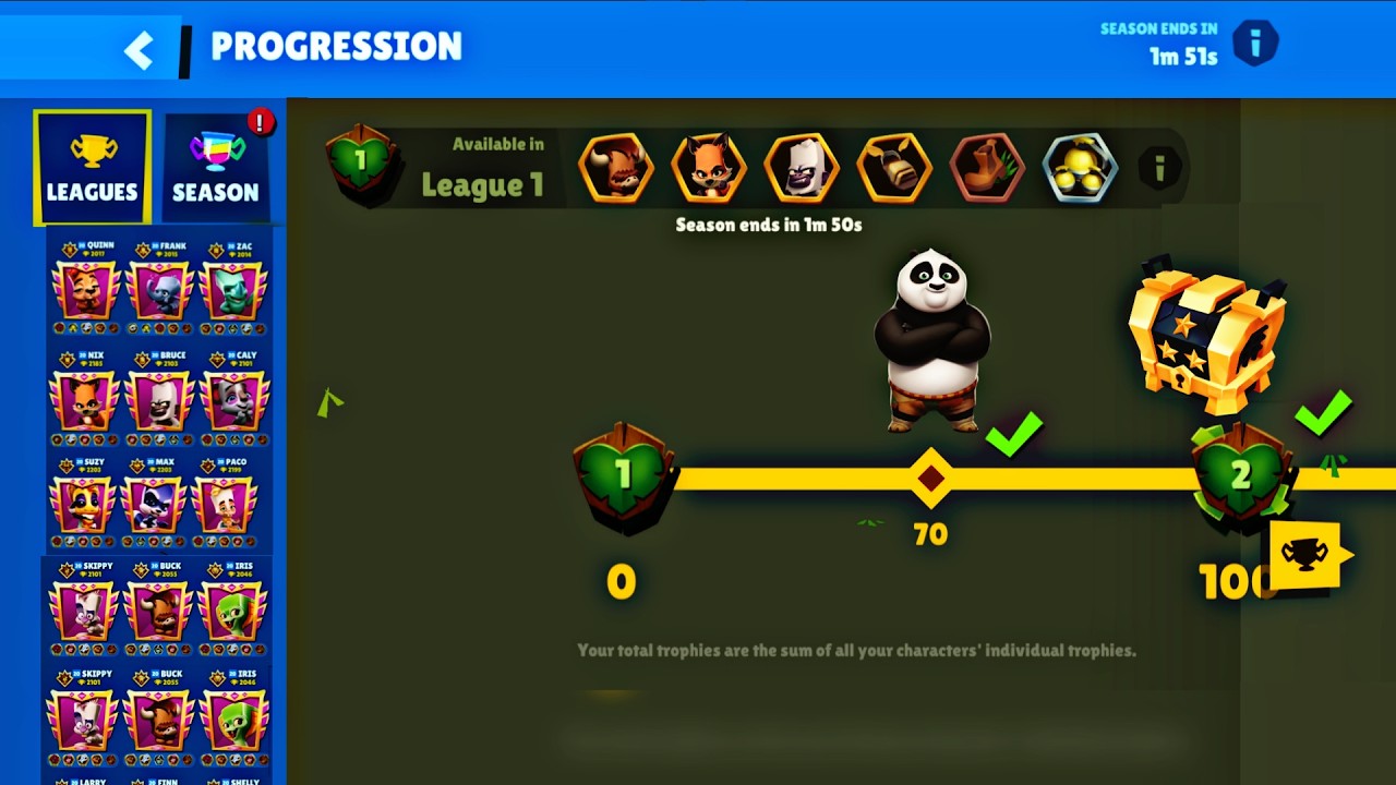 League 1 PO Kung Fu Panda New Character All Crate 98,000 Unlock Zooba!